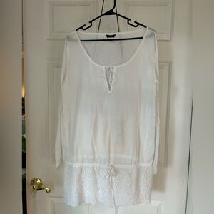 J. Crew Classic White Dress